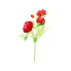 Red Peony 2 Head 45cm