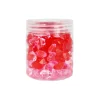 Red & Pink Mix Plastic Gems 12mm 80g