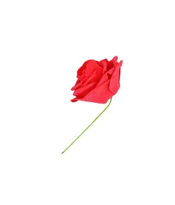 Red Rose Artificial Craft Flower 6pc 10cm