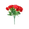 Red Rose Bush 18 Head 47cm