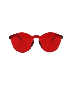 Red Solid Colour Party Glasses