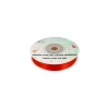 Red Solid Colour Satin Ribbon 1cm