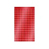 Red Square Foil Backdrop 1x2m