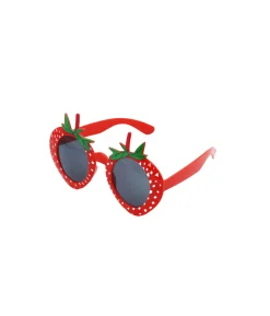 Red Strawberries Party Glasses