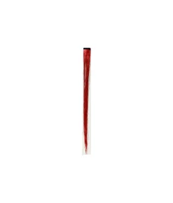 Red Tinsel Hair Extension Clip 1pc