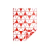 Red Triangles Outdoor Reversible Mat 1.2x2m