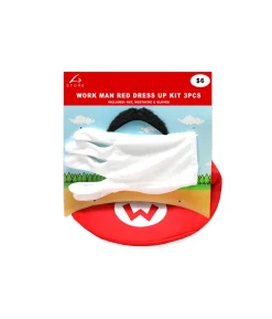 Red Workman Dress Up Kit 3pc