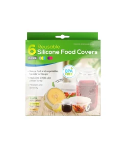 Reusable Silicone Food Covers 6pc