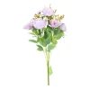 Rose Bouquet 9 Branch 43cm Assorted