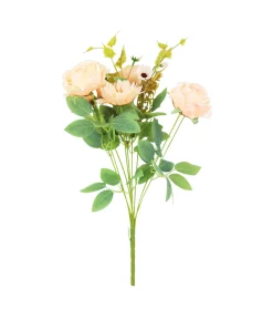 Rose Bouquet 9 Branch 43cm Assorted