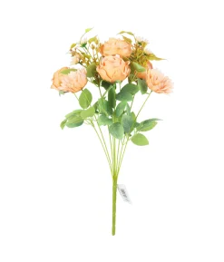 Rose Bouquet 9 Branch 43cm Assorted