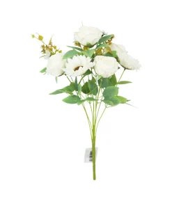 Rose Bouquet 9 Branch 43cm Assorted