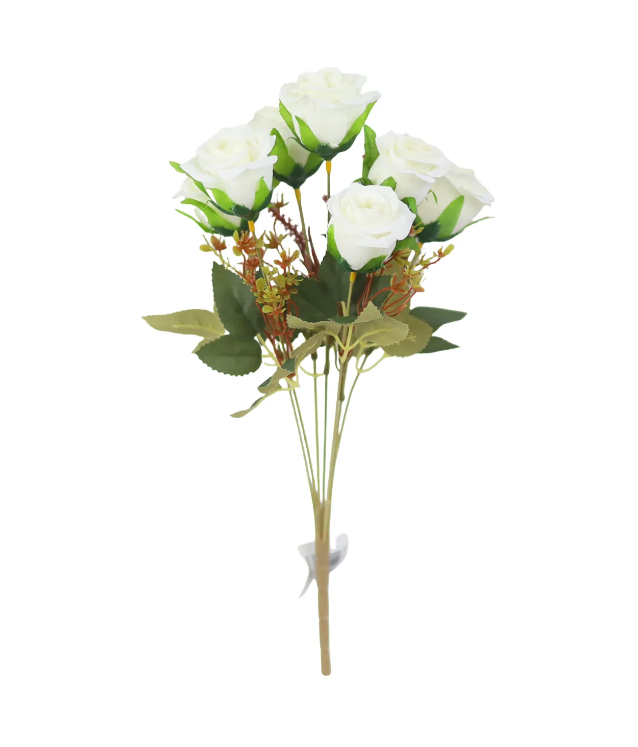 Rose 7 Branch Assorted 43cm
