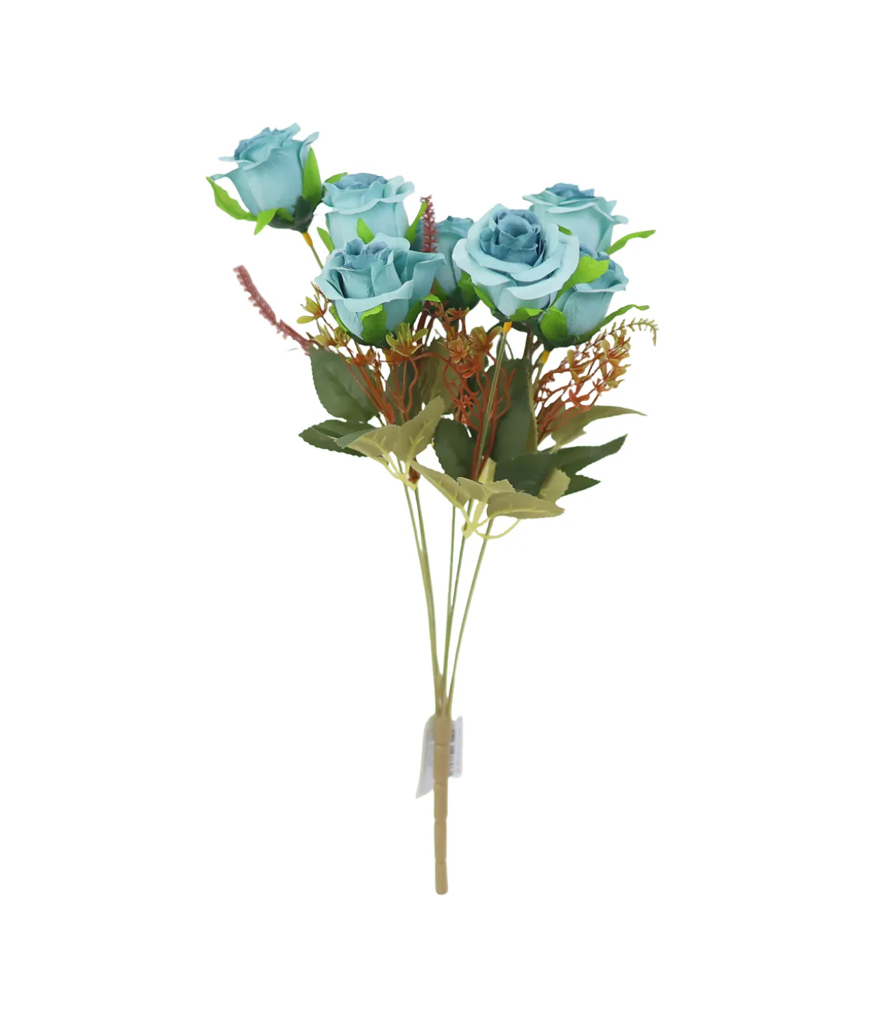 Rose 7 Branch Assorted 43cm