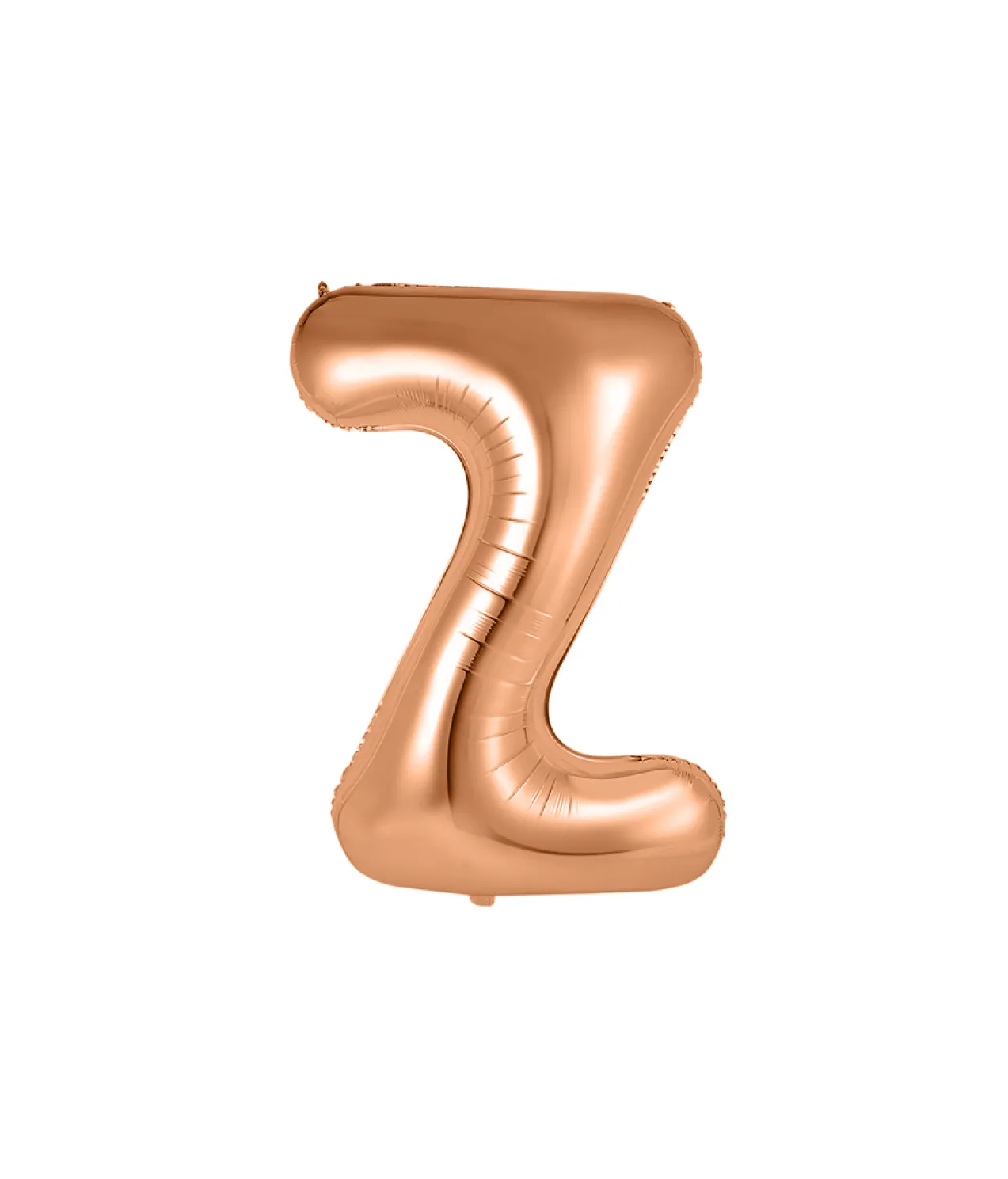 Rose Gold Alphabet Foil Balloon Letter Z