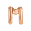 Rose Gold Alphabet Foil Balloon Letter M