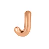 Rose Gold Alphabet Foil Balloon Letter J
