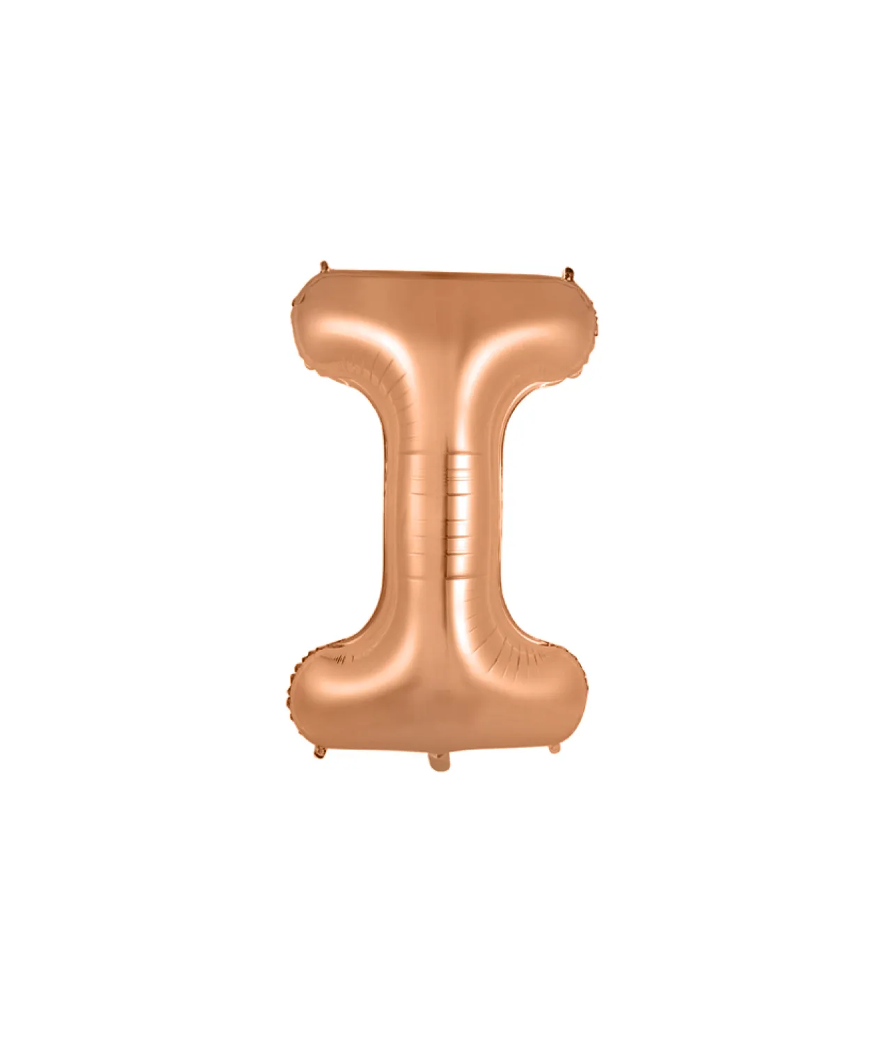 Rose Gold Alphabet Foil Balloon Letter I