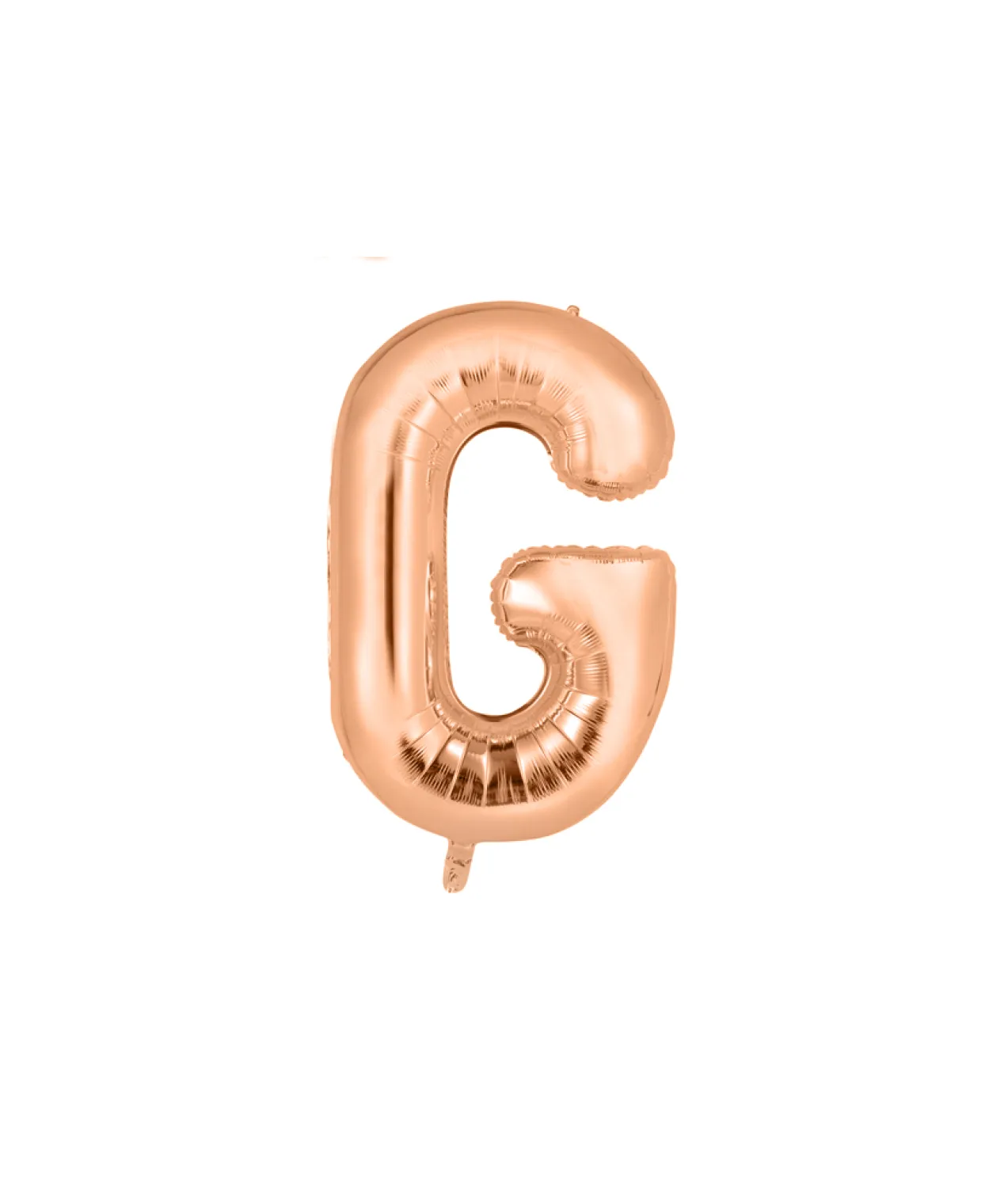 Rose Gold Alphabet Foil Balloon Letter G