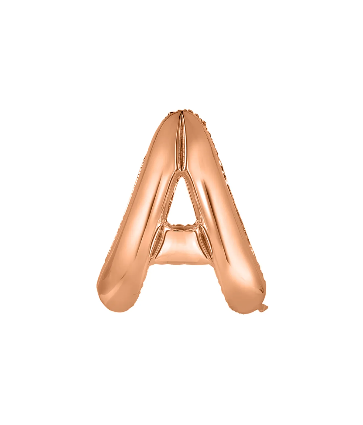 Rose Gold Alphabet Foil Balloon Letter A