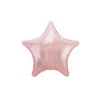 Rose Gold Holo Glitter Star Foil Balloon 18in