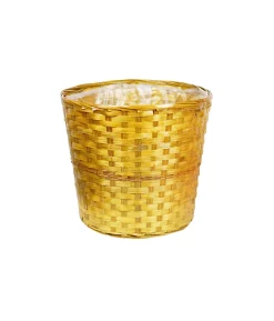 Round Bamboo Basket Top Dia is 31cm