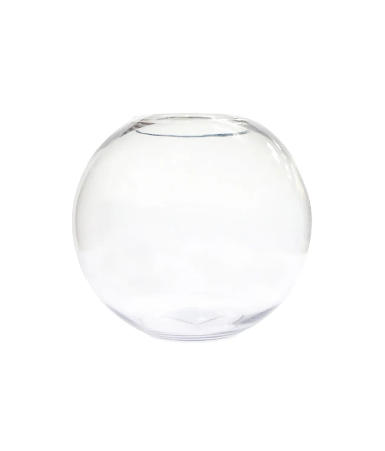 Round Glass Fish Bowl 27cm