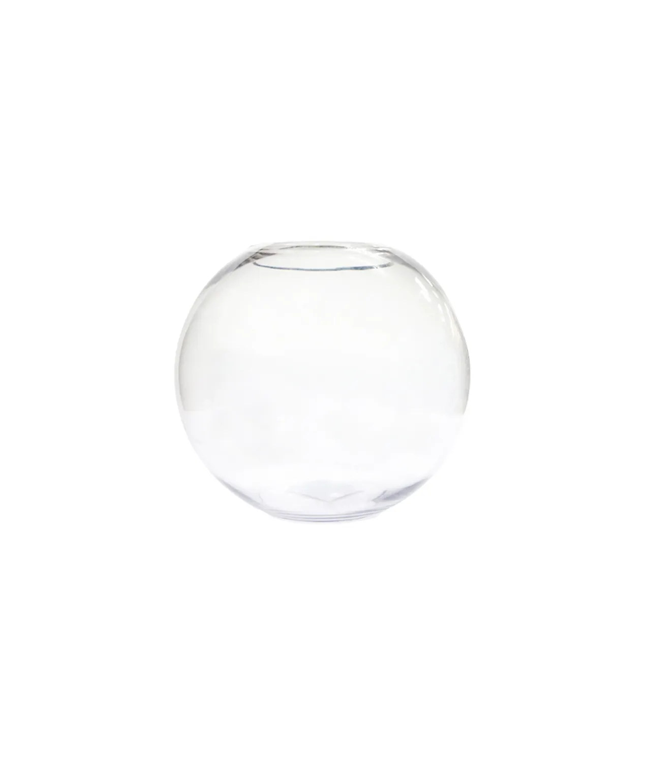 Round Glass Fish Bowl 16cm
