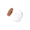 Round Glass Jar With Copper Lid 1230ml