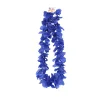 Royal Blue Flower Lei
