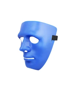 Royal Blue Full Face Plastic Mask