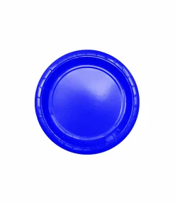 Royal Blue Paper Plates 12x9in
