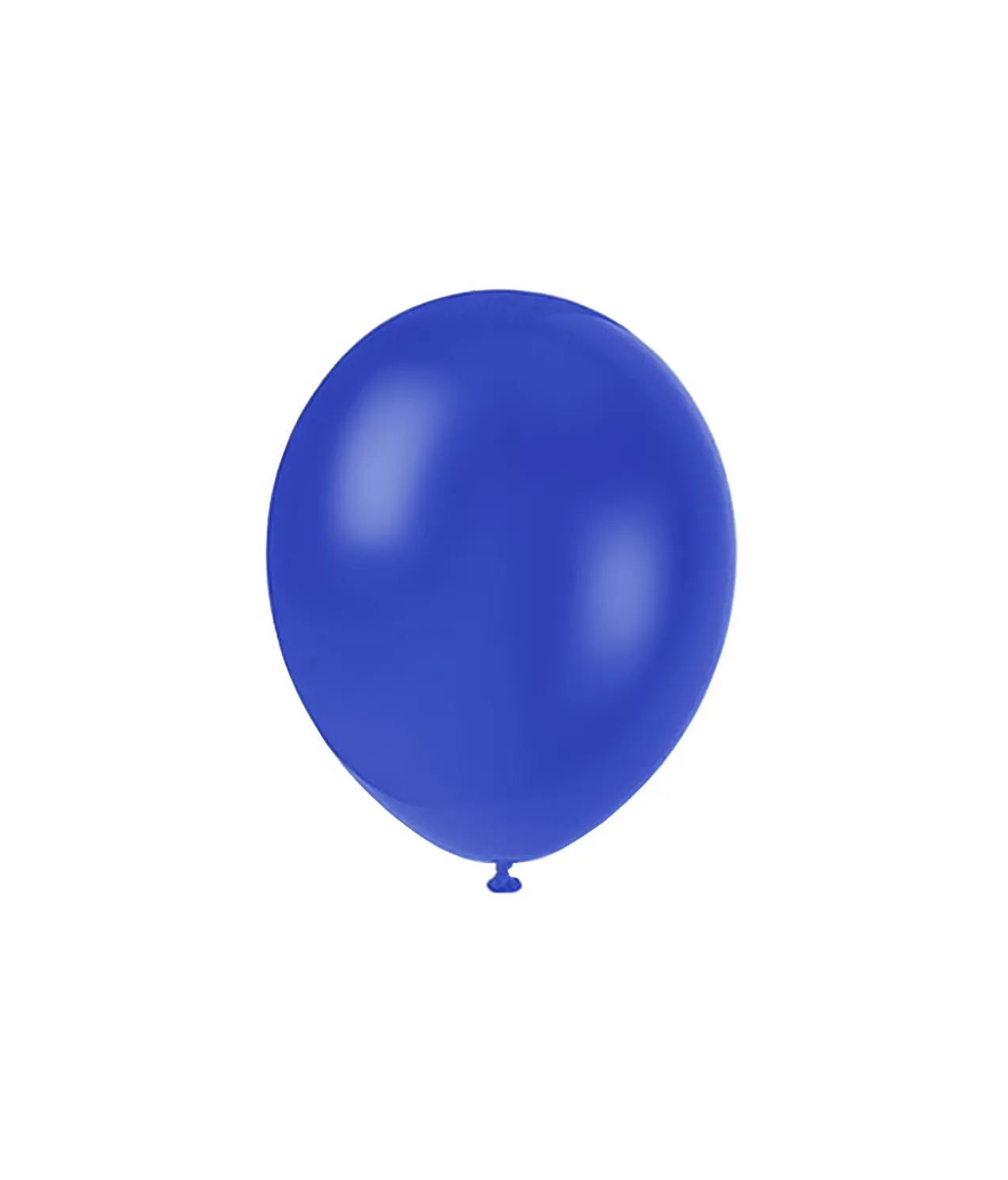 Royal Blue Plain Latex Balloons 12inch 20pk