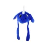 Royal Blue Rhinoceros Plush Hat