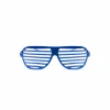 Royal Blue Shutter Shade Glasses