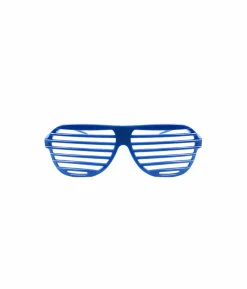 Royal Blue Shutter Shade Glasses