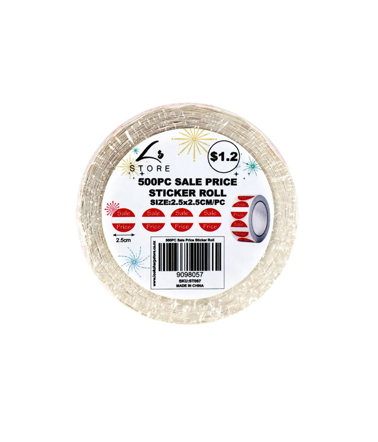 Sale Price Sticker Roll 500pc