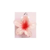 Salmon Pink Frangipani Hair Claw Clip 1pc