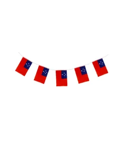 Samoa Flag Bunting 5m 20pc