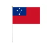 Samoa Hand Waving Flag 10pc