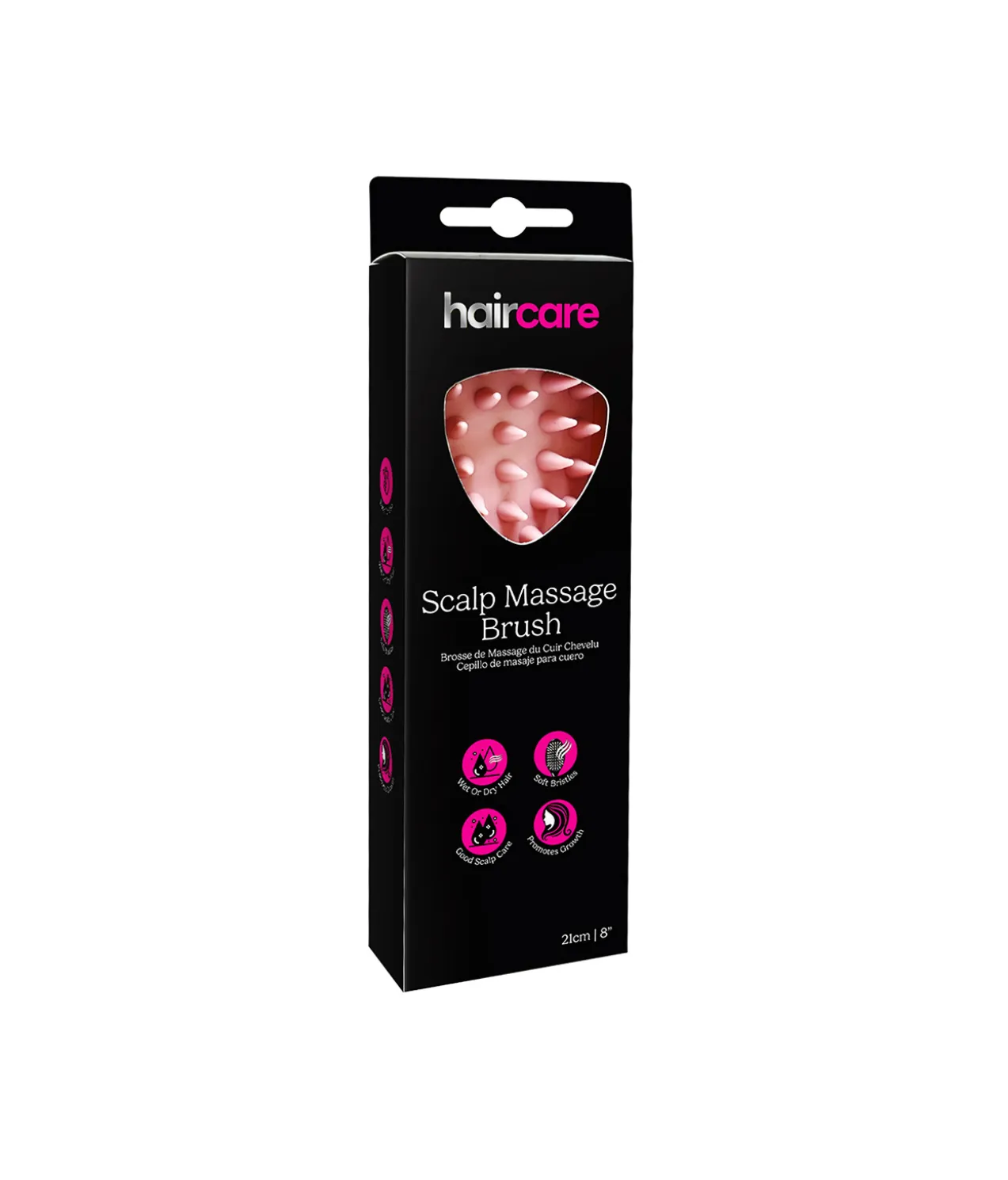Scalp Massage Brush Assorted 21cm