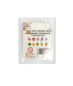 Sea Animal DIY Handmade Pendants 10pc
