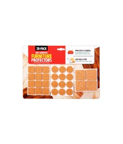 Self Adhesive Furniture Protectors 28pk