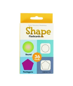 Shape Flash Card 36pc 7.8×11.7cm