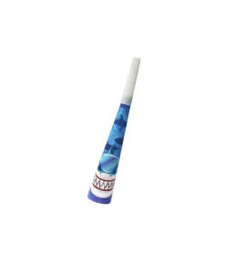 Shark Printed Party Horns 12pk