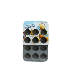 Silicone Bake Muffin Pan 12 Cup