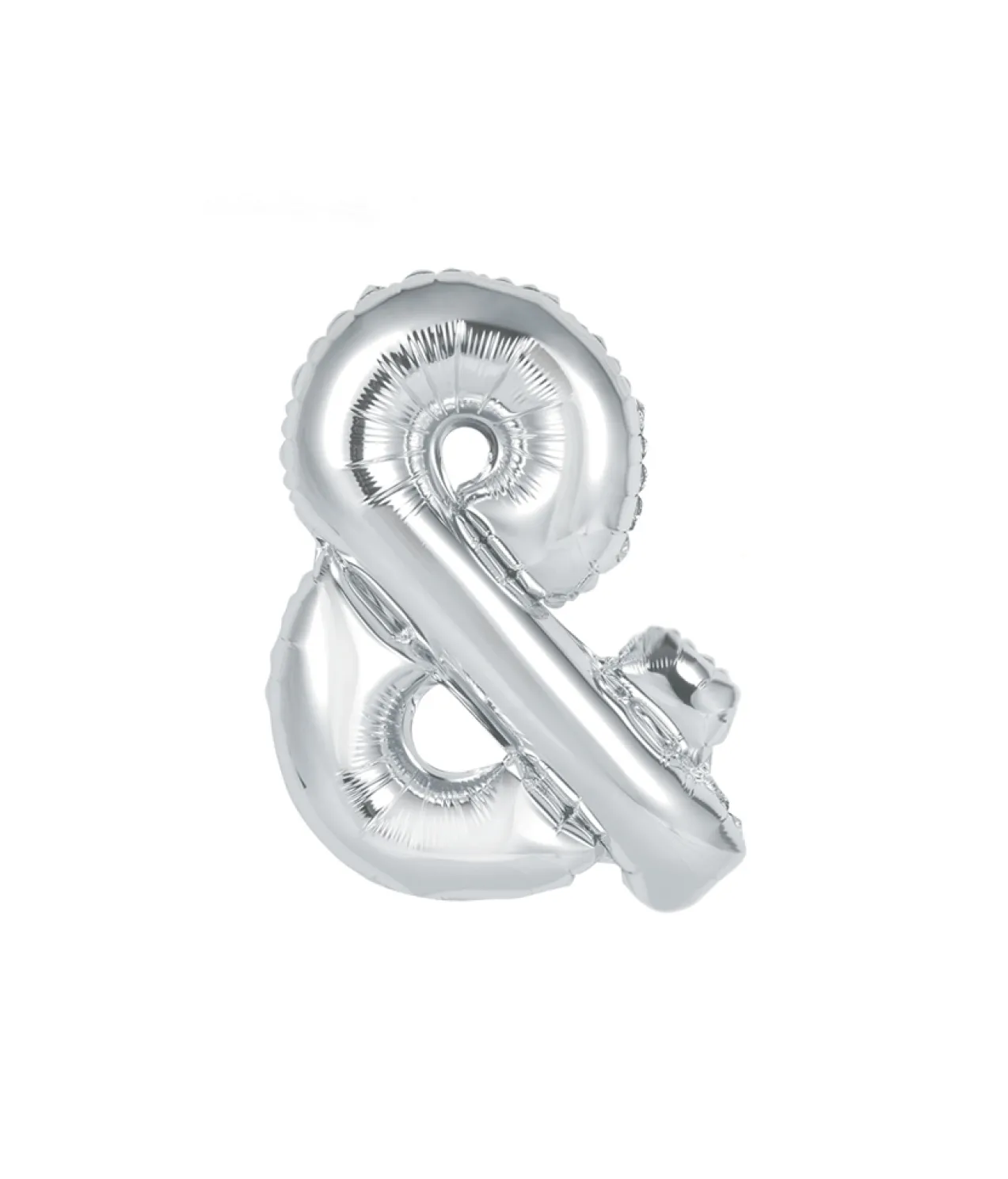 Silver Alphabet Foil Balloon Letter &