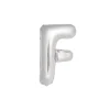 Silver Alphabet Foil Balloon Letter F