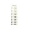 Silver Bear Rhinestone Stickers