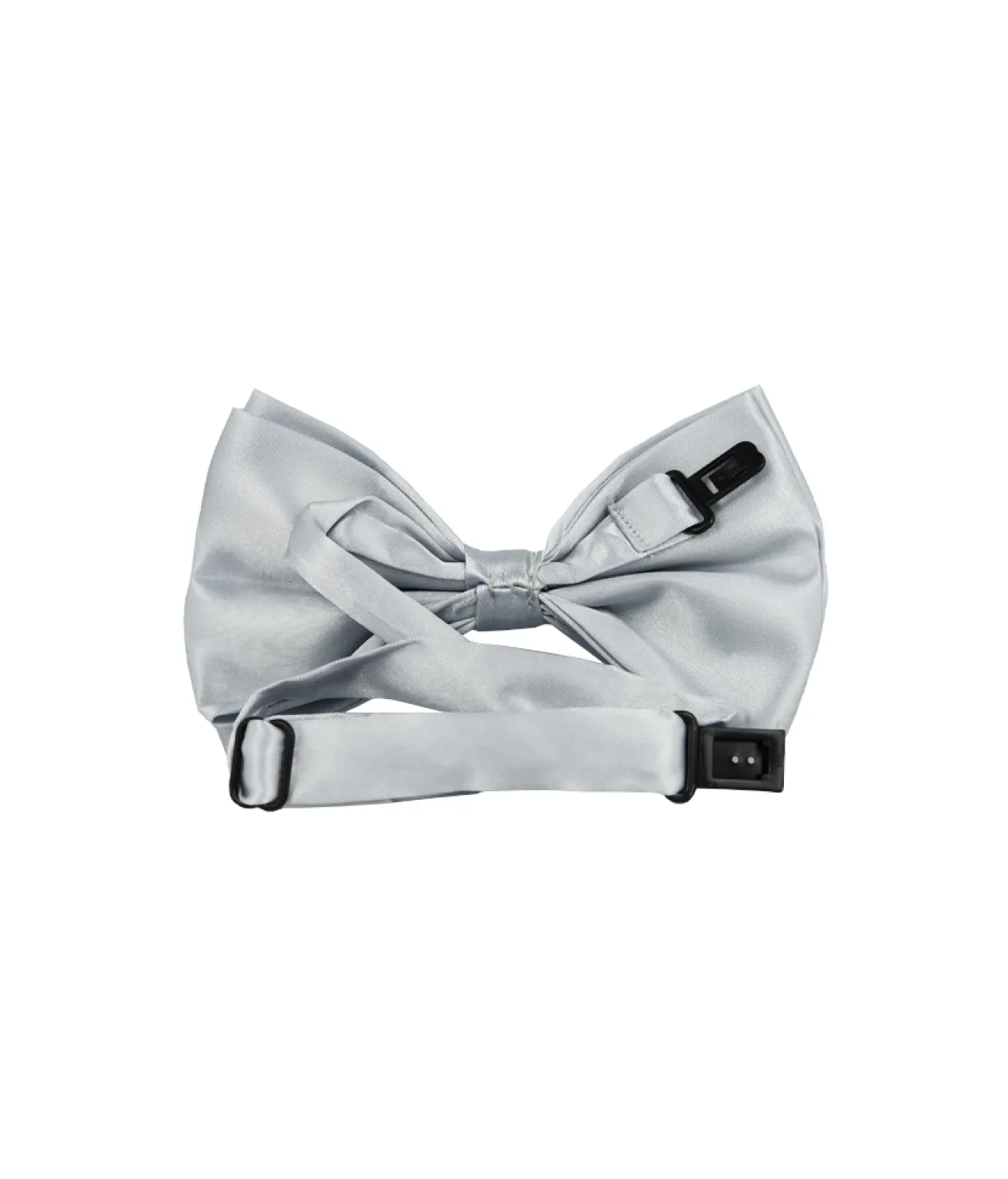 Silver Bow Tie